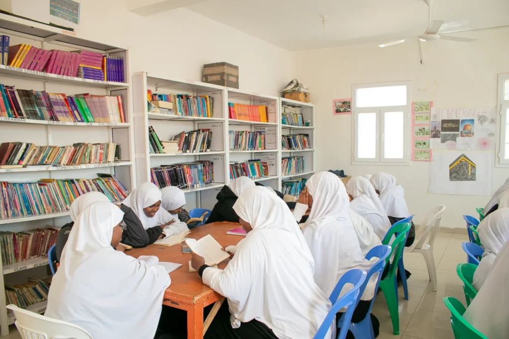 Girls Sec Library - ELM Schools
