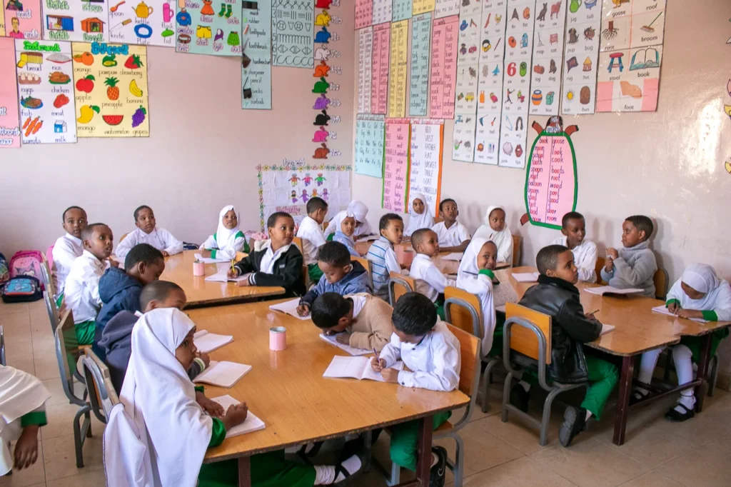 Main KG classroom - ELM Schools