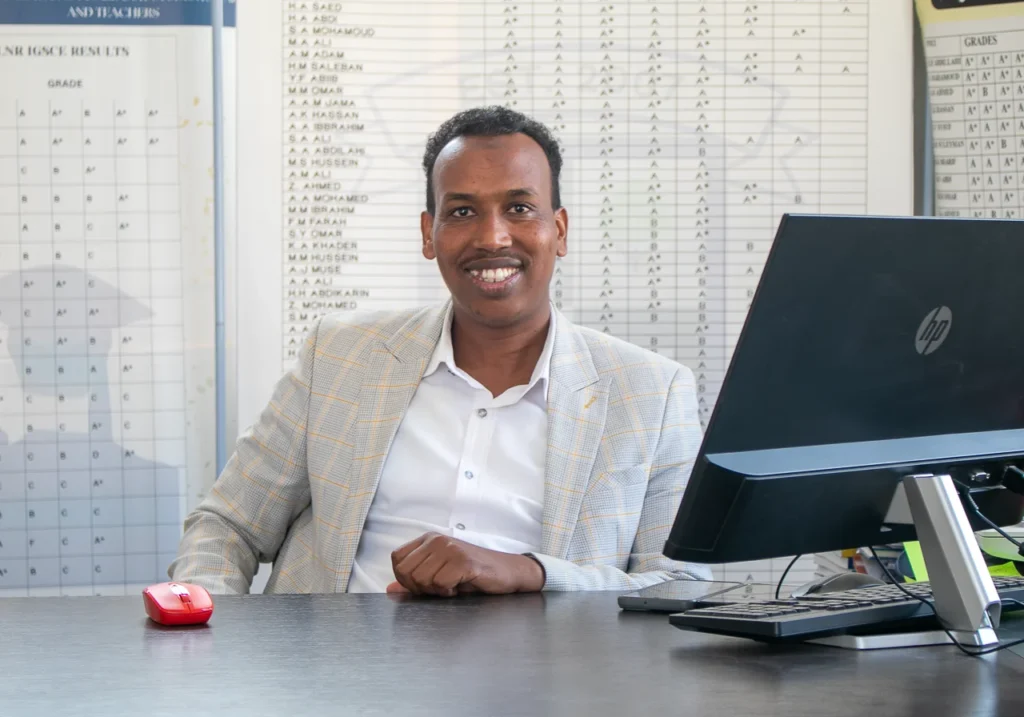 School Administrator- Mr. Abdifattah - Staff - Masalah Secondary Campus - ELM Schools