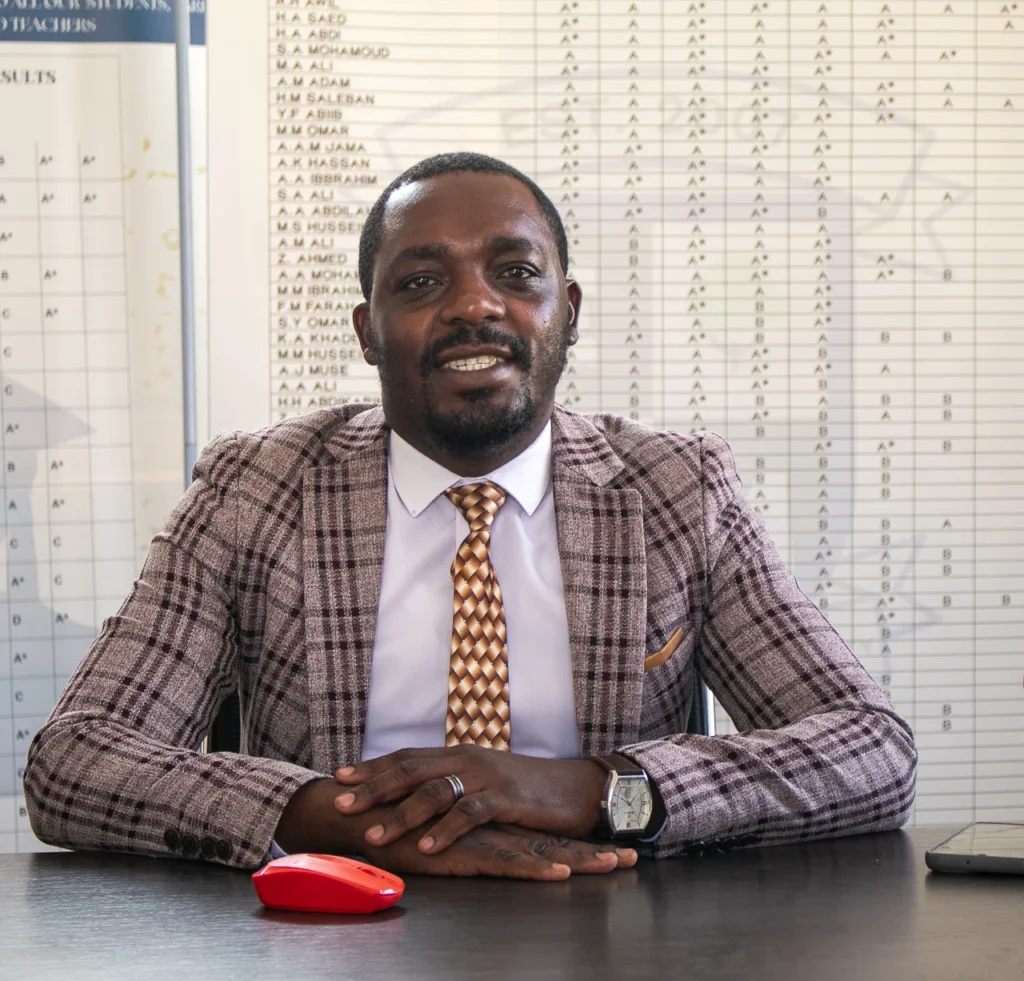 School Principal- Mr. Masiva - Staff - Girls Secondary Campus - ELM Schools
